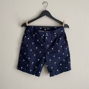 H&M palm tree shorts